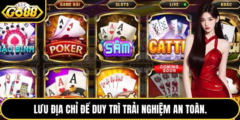 Lưu địa chỉ để duy trì trải nghiệm an toàn.